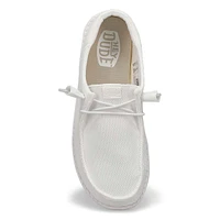 Womens Wendy Funk Mono Casual Shoe - White