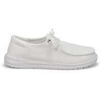 Womens Wendy Funk Mono Casual Shoe - White