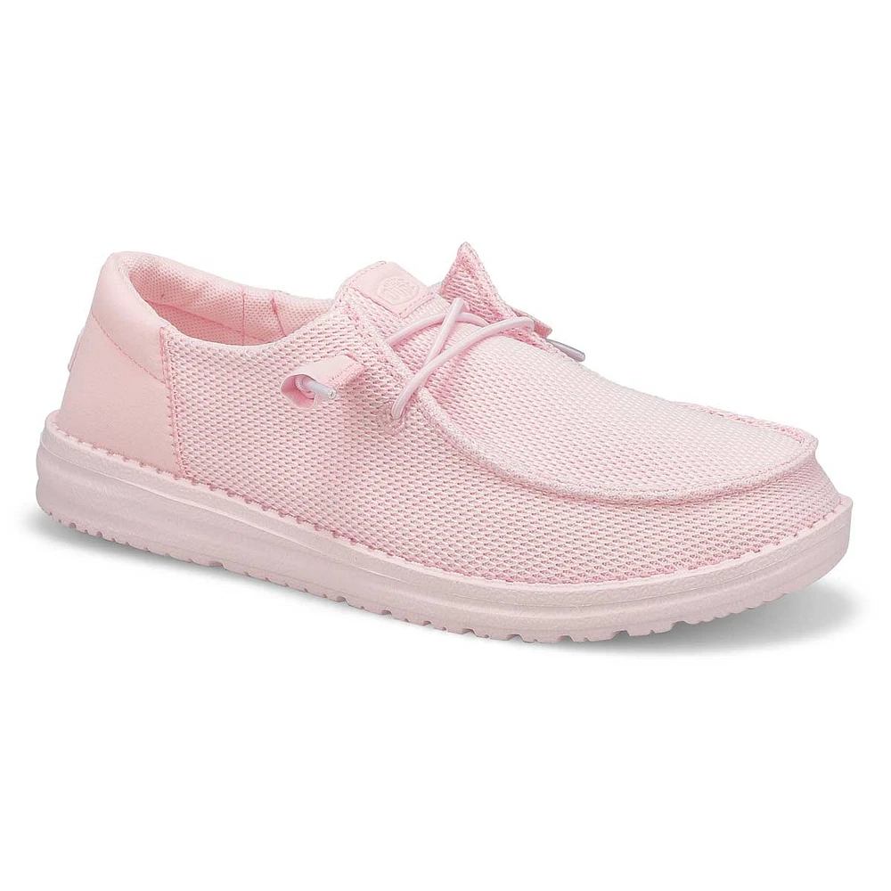 Womens Wendy Funk Mono Casual Shoe - Light Pink