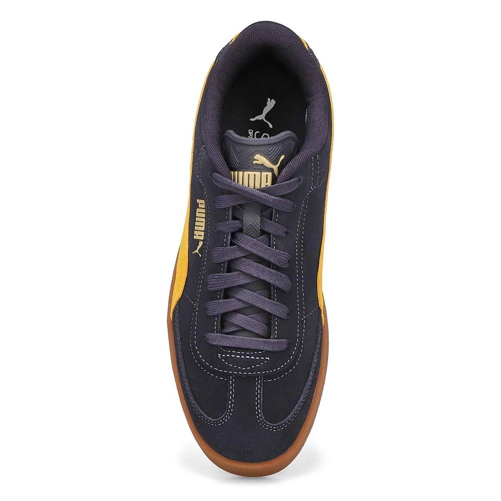 Mens Club Era ll SD Lace Up Sneaker - Black/Orange