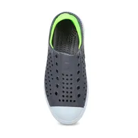 Boys Guzman Flash Slip On Shoe - Charcoal/Lime