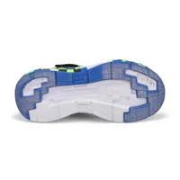 Boys Megacraft 3 Sneaker - Blue /Lime