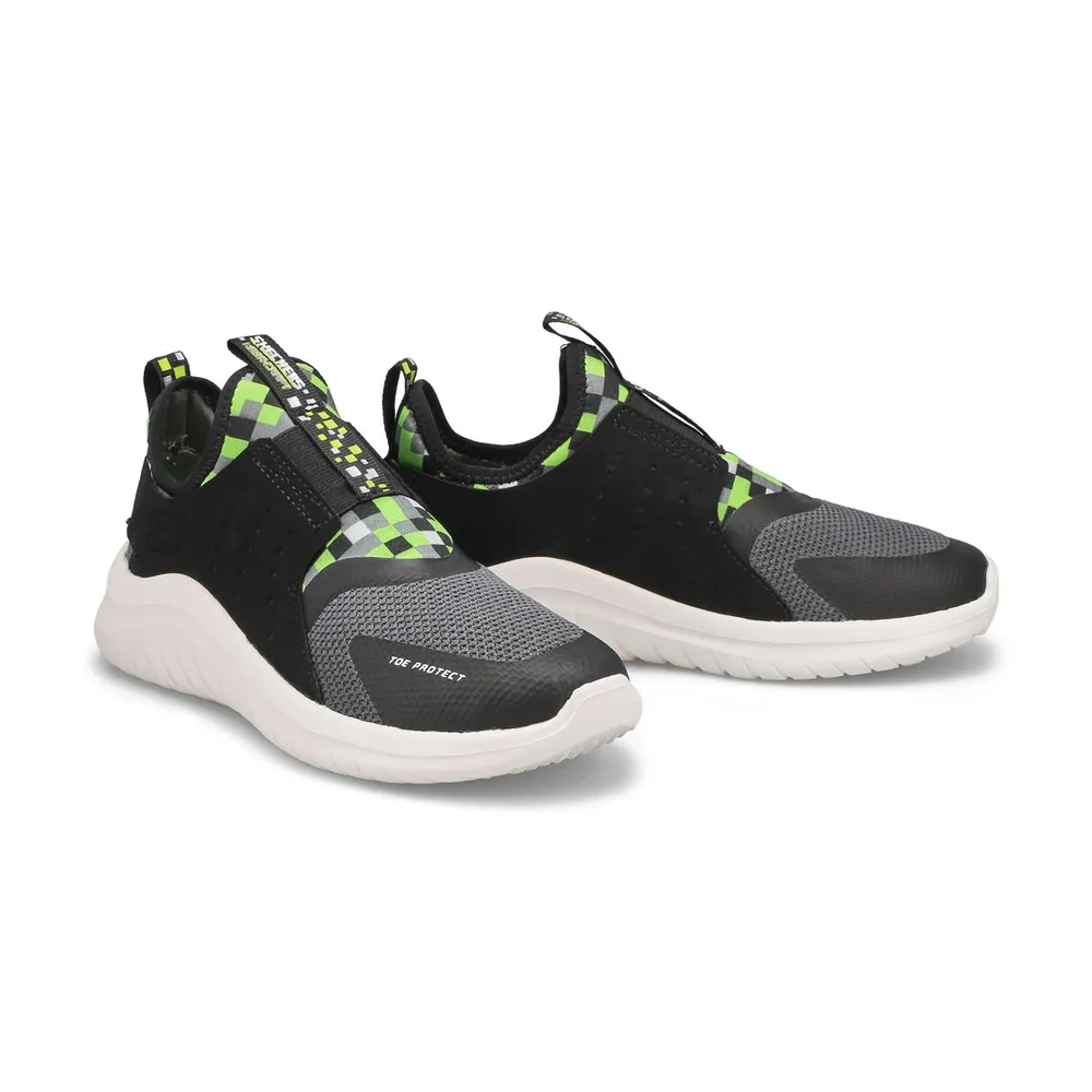 Boy Mega Craft Ultra Flex 2.0 Cubor Slip On Sneaker - Black