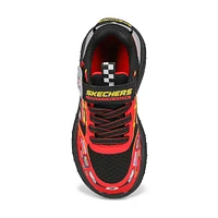 Boys  Skech Tracks Sneaker - Black/Red