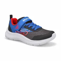 Boys Skech Fast Sneaker - Royal Blue/ Black