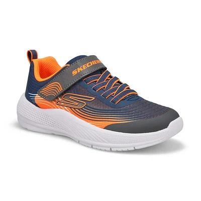 Boys  Microspec Advance Sneaker - Navy/Orange