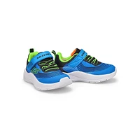 Infants  Microspec Advance Sneaker - Blue/Lime