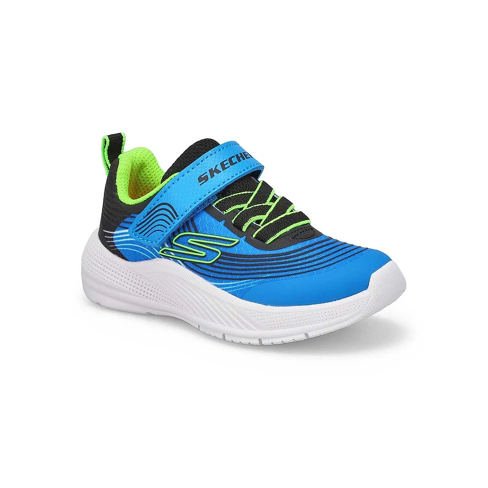 Infants  Microspec Advance Sneaker - Blue/Lime