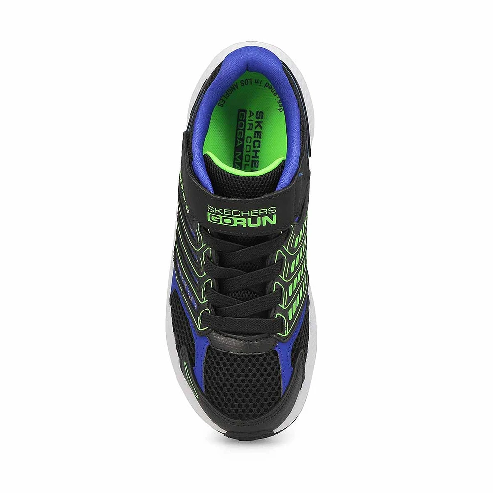 Boys  Go Run Consistent 2.0 Sneaker - Black/Blue/Lime