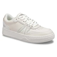 Mens L001 Leather Sneaker - White/Off White