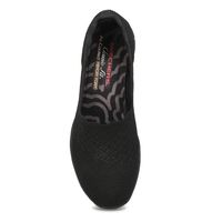 Womens Seager Stat Slip On Shoe - Black/Black