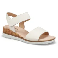 Womens Wyatt 01 Casual Leather Sandal - White