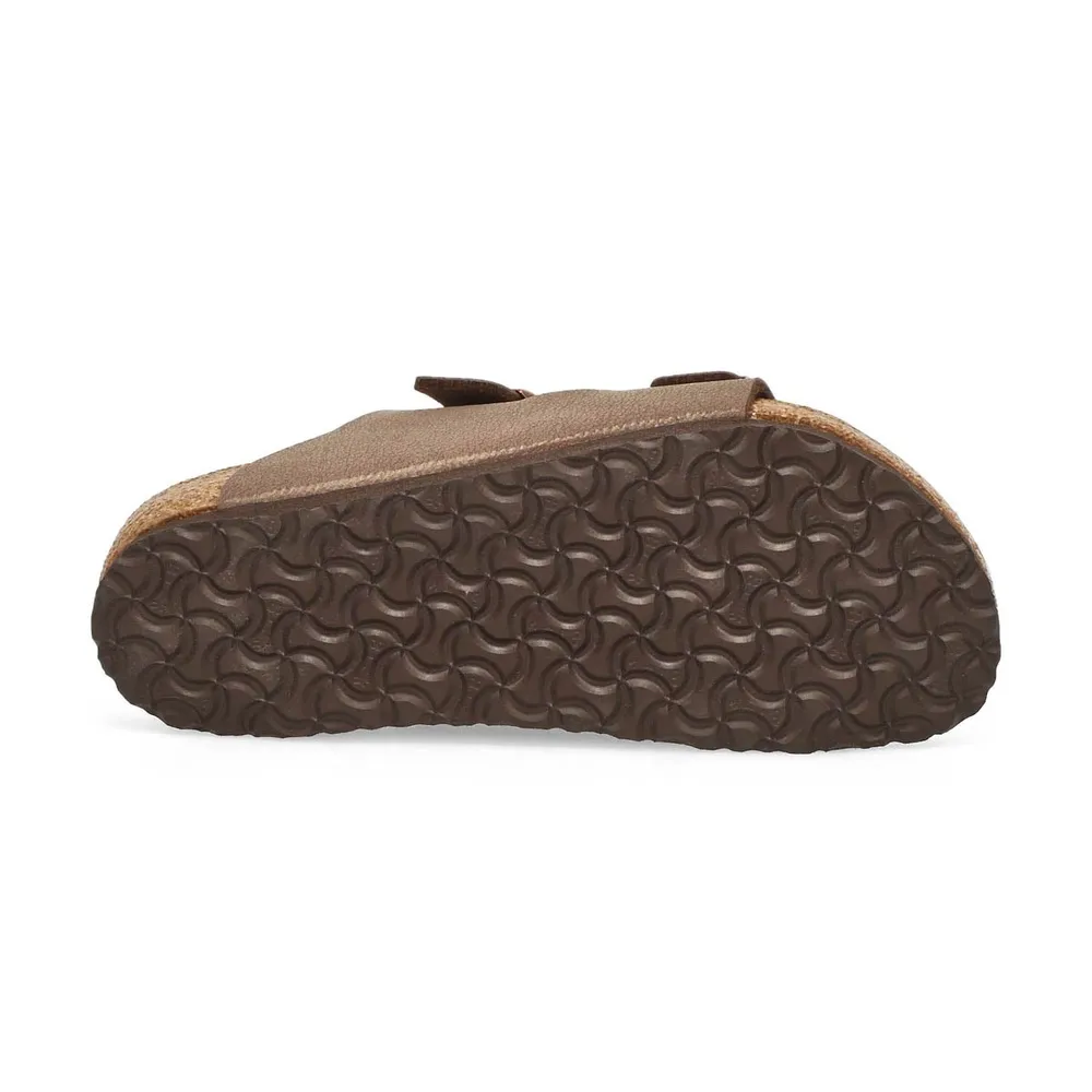 Kids Arizona Birko-Flor Narrow Sandal - Mocha