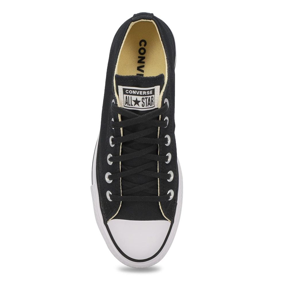 Womens Chuck Taylor All Star Lift Platform Sneaker - Black/White