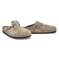 Mens Boston Soft Footbed Clog - Taupe