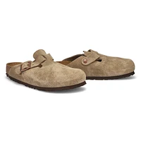 Womens  Boston Soft Footbed Narrow Clog - Taupe