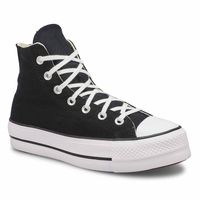 Womens Chuck Taylor All Star Lift Hi Top Platform Sneaker - Black