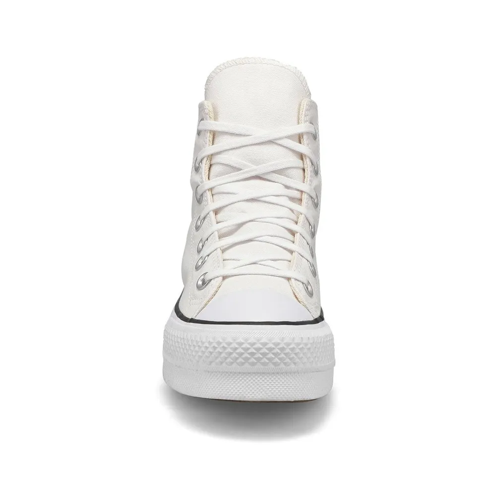 Womens Chuck Taylor All Star Lift Hi Top Platform Sneaker - White