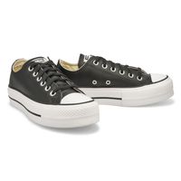 Womens Chuck Taylor All Star Lift Clean Leather Platform - Black