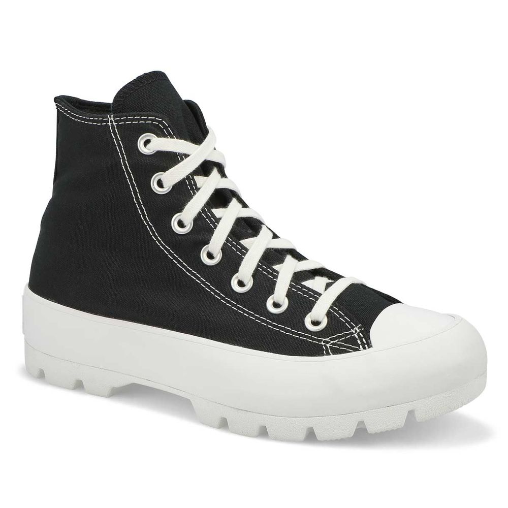 Converse Womens All Star Lugged Hi Sneaker - Black/White | Bramalea City  Centre