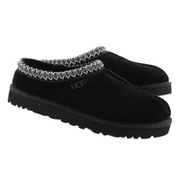 Mens Tasman Sheepskin Slipper - Black