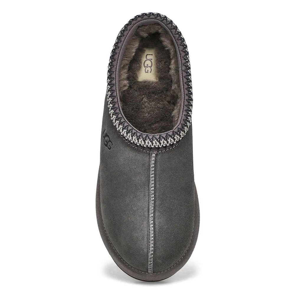 Mens Tasman Sheepskin Slipper - Dark Grey