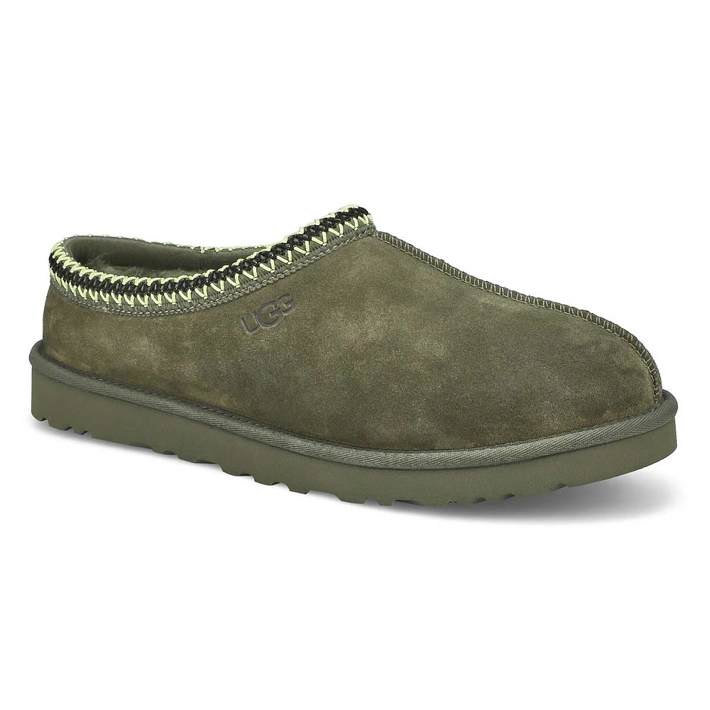 Mens Tasman Sheepskin Slipper - Woodland Green