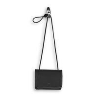 Womens Lola Organizer Crossbody Bag - Black