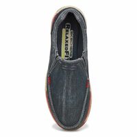 Mens Expected Avillo Slip On Casual Shoe - Navy