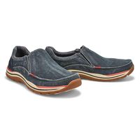 Mens Expected Avillo Slip On Casual Shoe - Navy