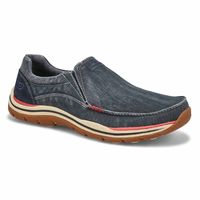 Mens Expected Avillo Slip On Casual Shoe - Navy