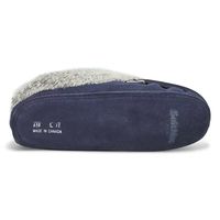 Womens 658 L Rabbit Fur SoftMocs - Navy