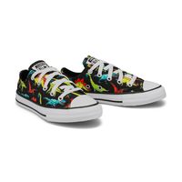 Boys ylor All Star Dinoverse Sneaker - Black/Multi