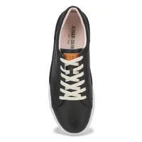 Womens Claire Lace Up Sneaker - Black