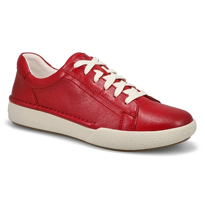 Womens Claire 01 Lace Up Sneaker - Hibiscus Red