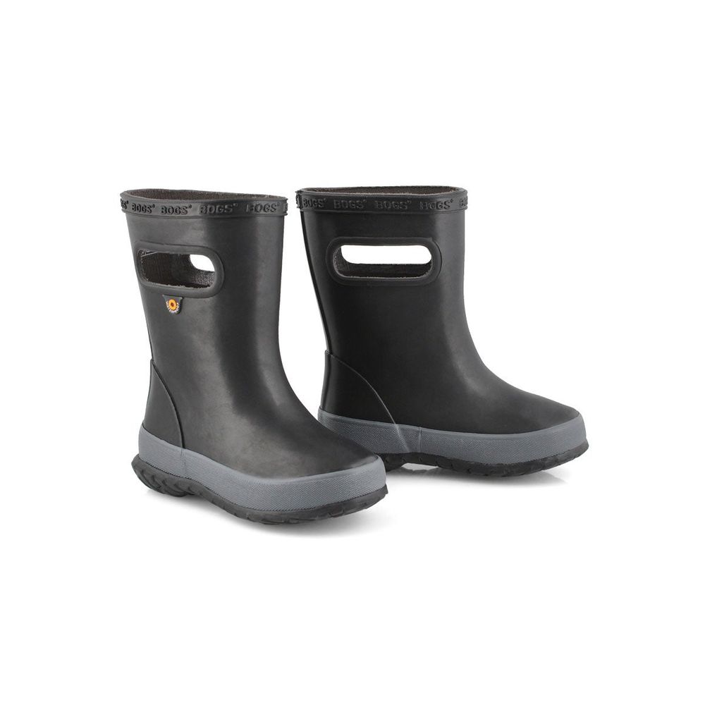 Infants Skipper Solid Rain Boot - Black