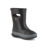 Infants Skipper Solid Rain Boot - Black