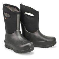 Kids Neo-Classic Waterproof Winter Boot - Black