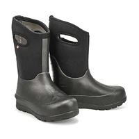 Kids Neo-Classic Waterproof Winter Boot - Black