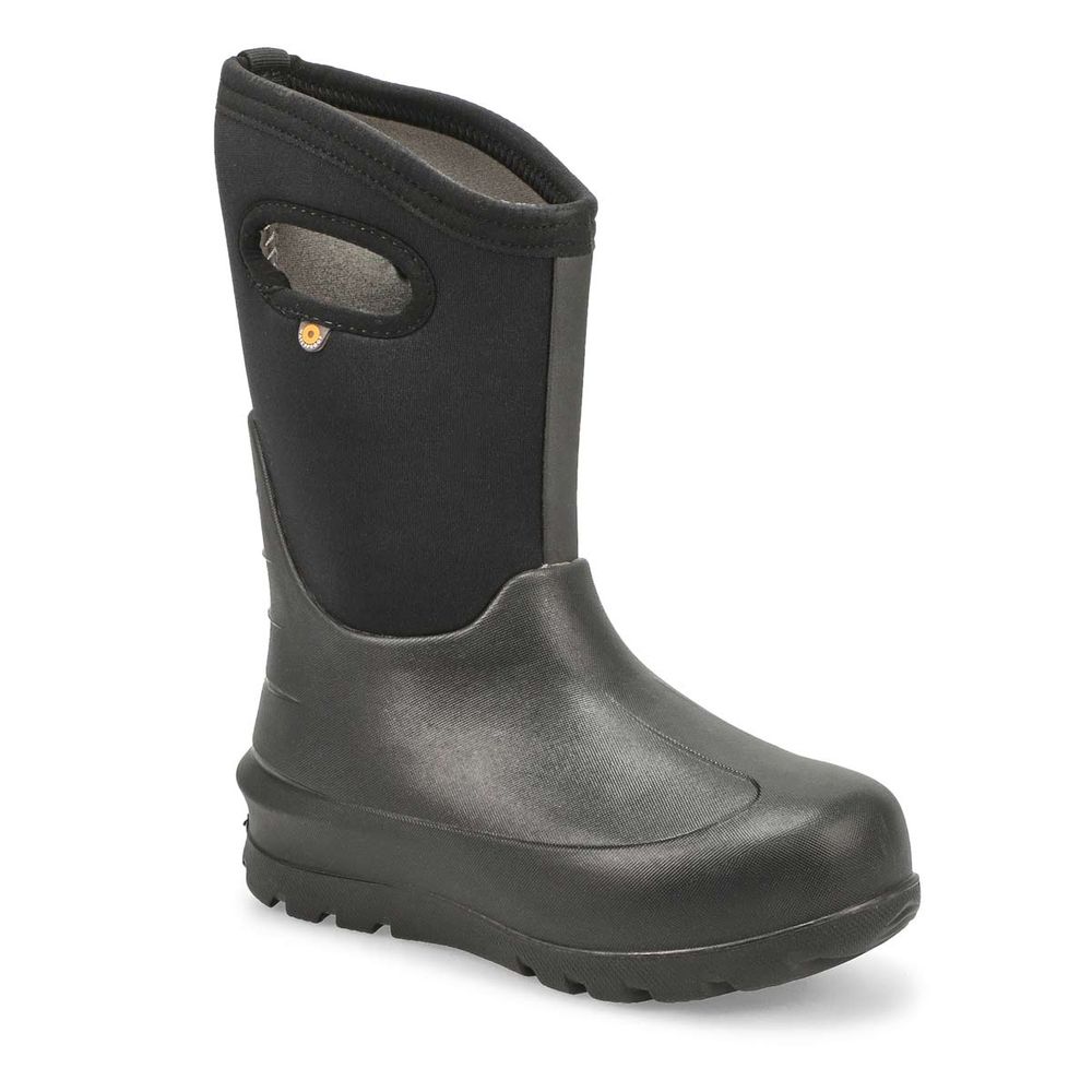 Kids Neo-Classic Waterproof Winter Boot - Black