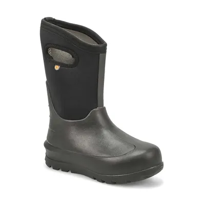 Kids Neo-Classic Waterproof Winter Boot - Black