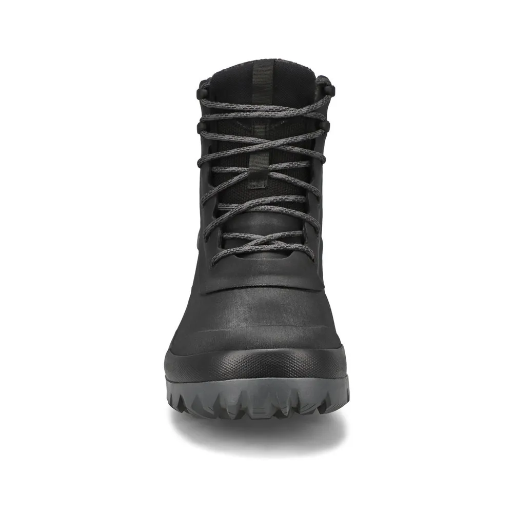 Mens Arcata Urban Lace Up Waterproof Boot- Black