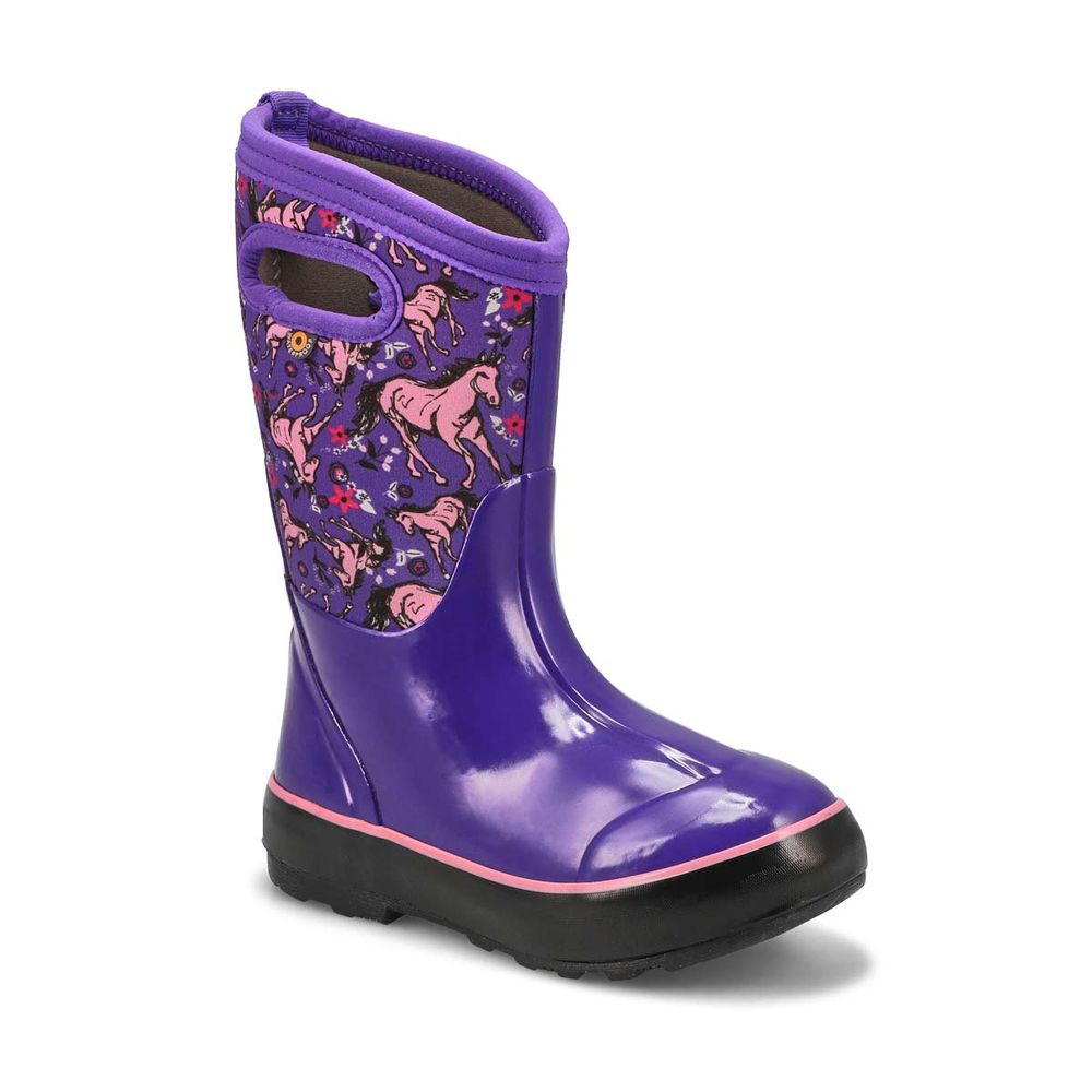 Girls Classic II Unicorn Awesome Boot - Violet