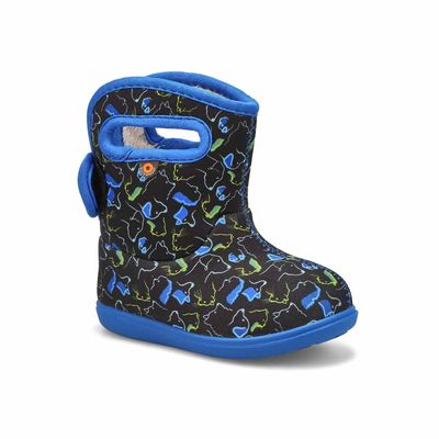 Infants Baby Bogs II Pets Boot - Black Multi