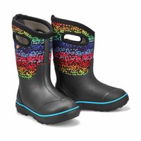 Girls Classic II Rainbow Dots Boots- Multi
