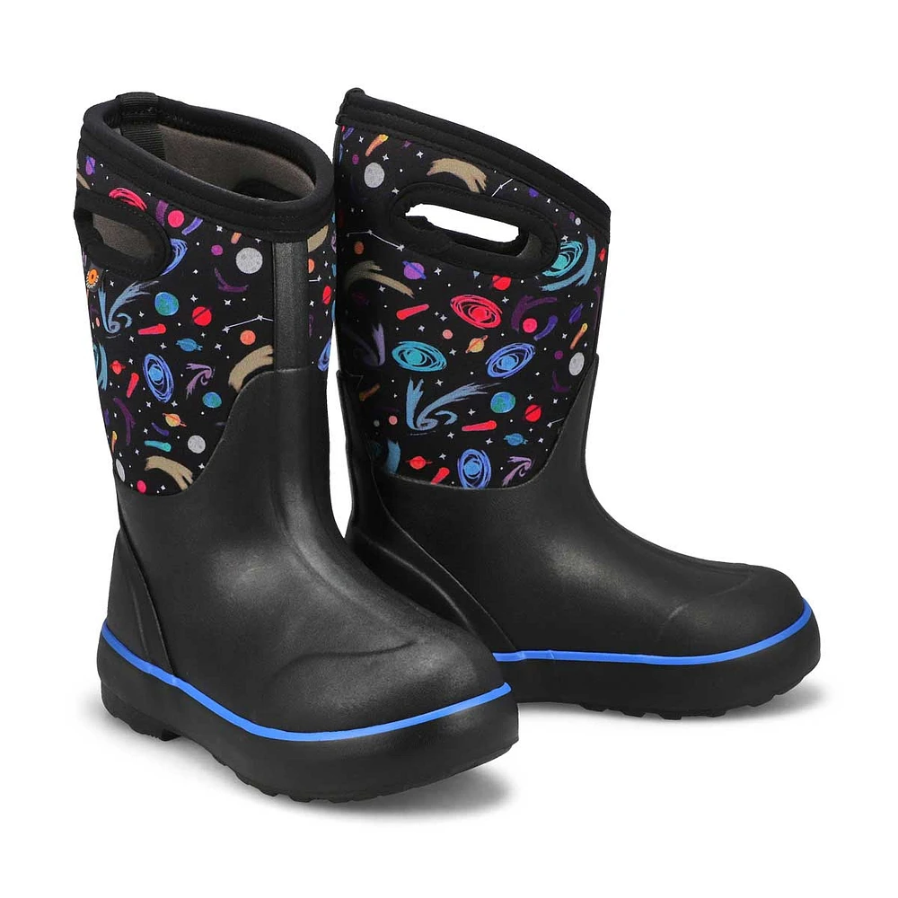 Kids  Classic II Frontier Waterproof Boot - Black/Multi