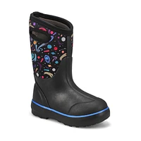 Kids  Classic II Frontier Waterproof Boot - Black/Multi