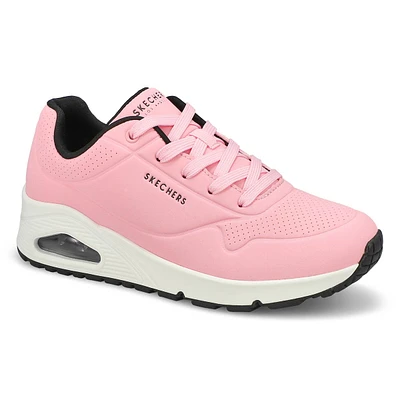 Womens Uno Stand On Air Sneaker - Pink/White