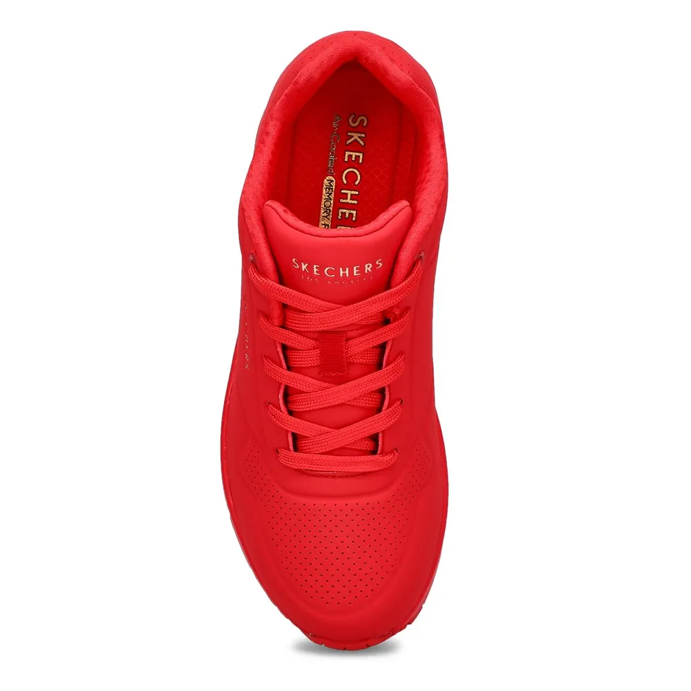 Womens Uno Stand On Air Sneaker - Red