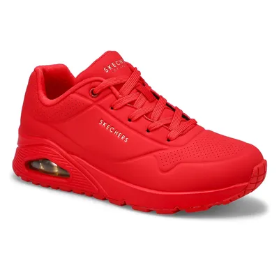 Womens Uno Stand On Air Sneaker - Red